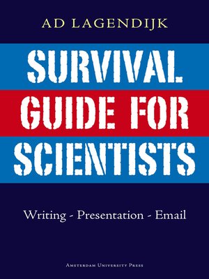cover image of Survival Guide for Scientists